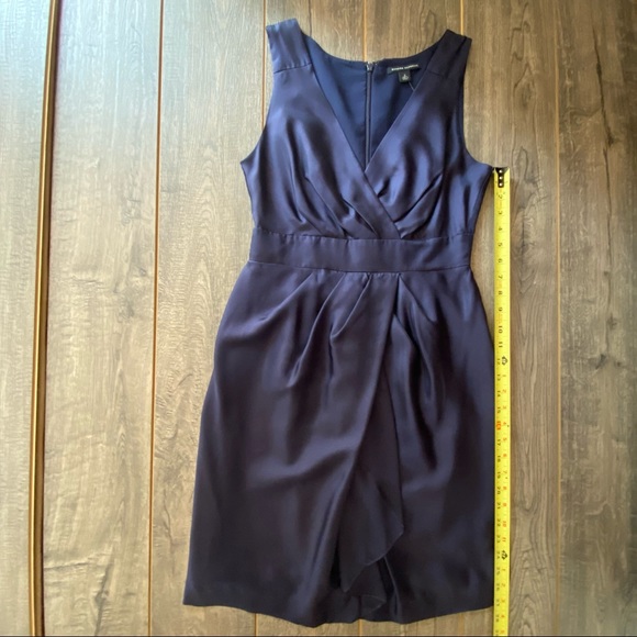 NWT Navy Sleeveless Silk Banana Republic Dress, 2 - Picture 13 of 15